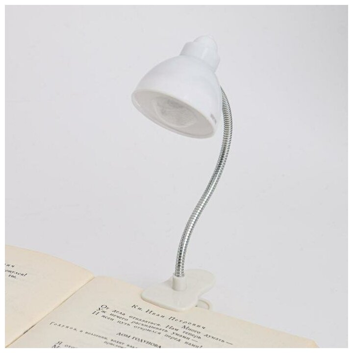 Фонарь-лампа для чтения, 2 led, AG13, h-20 см, d-4 см - фотография № 2