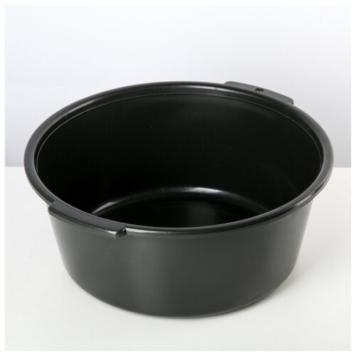 Таз 8л 37х33х13см круг цвет микс 4330161 417₽