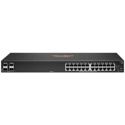 Коммутатор HPE Aruba 6100 JL678A 24G 4SFP+ коммутатор mikrotik ccr2116 12g 4s 13g 4sfp управляемый