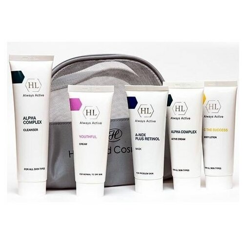 Набор Holy Land Varieties Travel Set, Набор уход за лицом holy land youthful cream for dry крем для сухой кожи