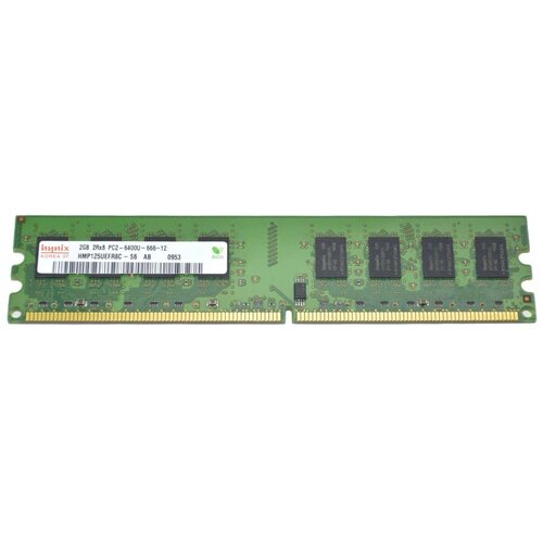 Оперативная память Hynix 2 ГБ DDR2 800 МГц DIMM CL6 оперативная память hynix ddr2 sodimm 2gb 800mhz