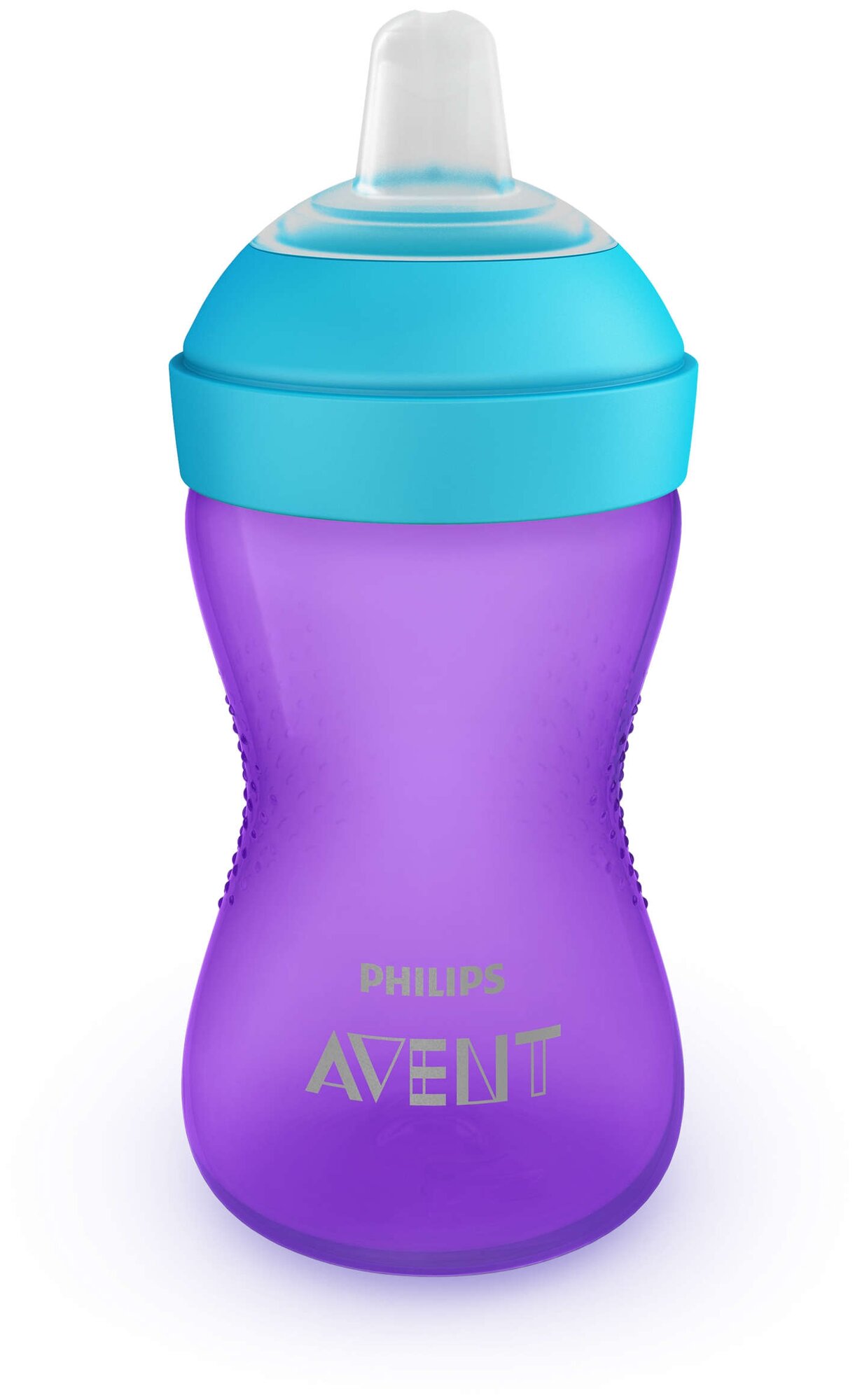 Чашка-непроливайка с мягким носиком Philips AVENT SCF802/02, 300мл, фиолетовый, с 9 мес