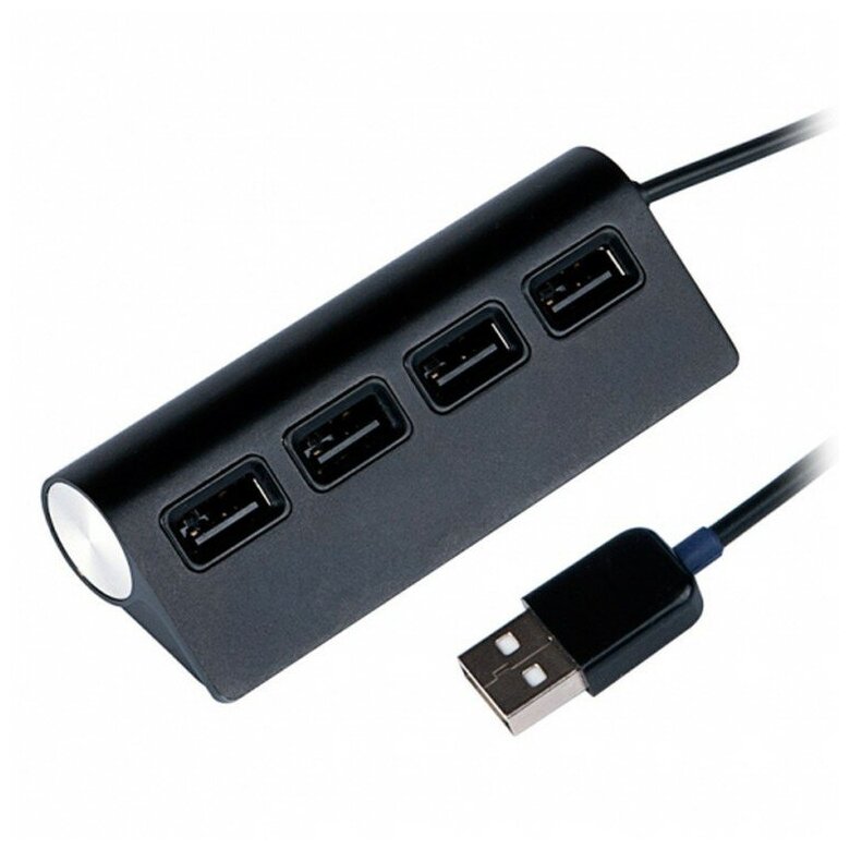 Хаб USB Ritmix CR-2400 Black