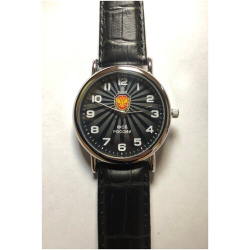 Наручные часы Слава Патриот Часы наручные Слава кварцевые 1041324/2035, серебряный, черный