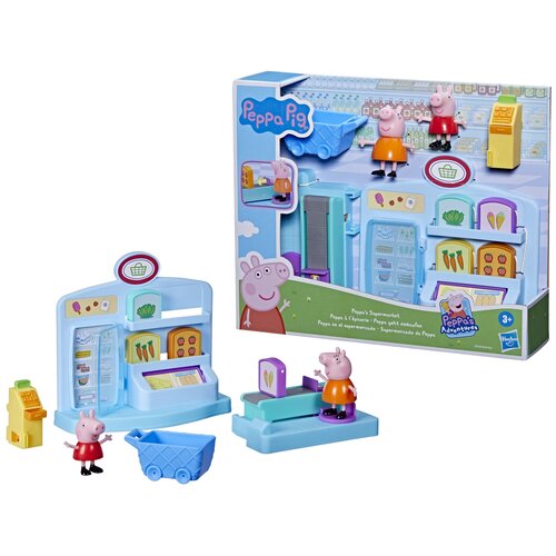 Игровой набор Hasbro PEPPA PIG Свинка Пеппа В супермаркете F4410 игровой набор hasbro peppa pig пикник f2516