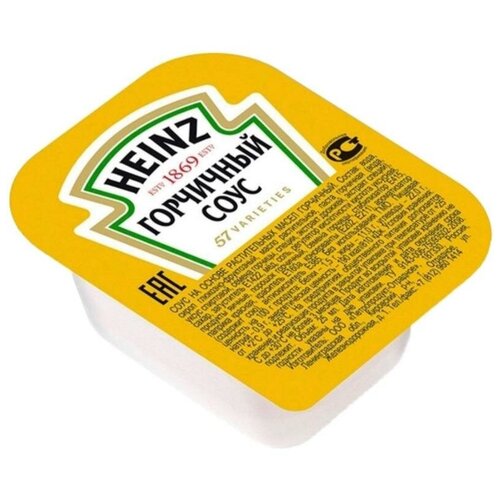 Соус Heinz горчичный дип-пот, 25штx25мл, 1205287