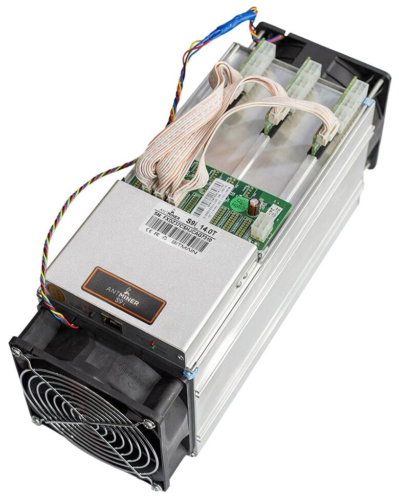 Асик Bitmain AntMiner S9i Ref бу 14 Th/s с блоком питания