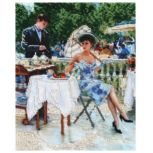 фото Набор для вышивания белоснежка 9016-см на летней веранде