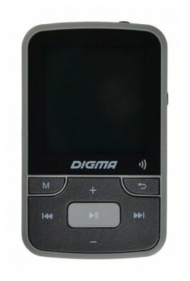 Плеер Digma Hi-Fi Flash Z4 BT 16Gb черный /1.5" /FM/microSDHC/clip