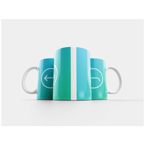 фото Кружка "отменить, икона, стрела" 320 мл lotsprints