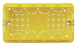 BT Коробка монтажная для сплошных стен под суппорт 4 мод