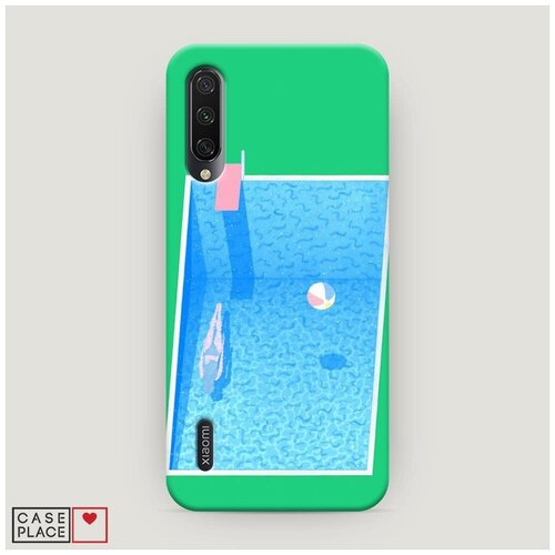 фото Чехол пластиковый xiaomi mi cc9e минималистичный бассейн case place