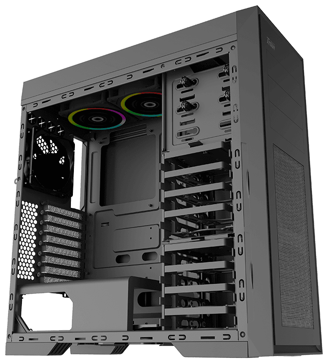 Компьютерный корпус E-ATX, без блока питания GameMax TiTan Silent - фото №2
