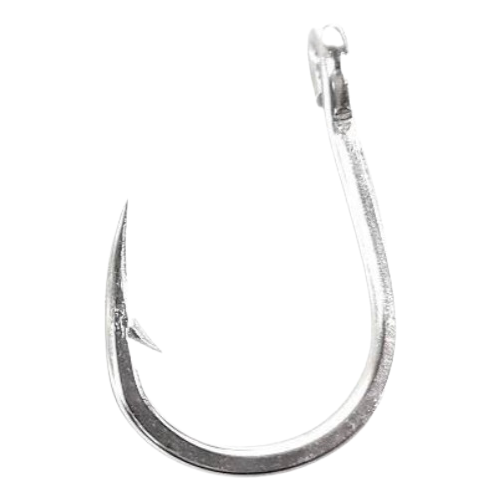 фото Ecooda, крючок monster jigging hooks (snelled hook with luminous), 100кг, 220lb, 2шт.