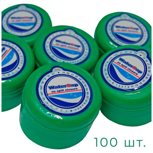 Пробка зелёная с датированием для бутылок 19л (100шт)