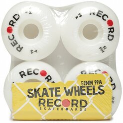 Комплект колес RECORD Classic Wheels, 4 шт. белый