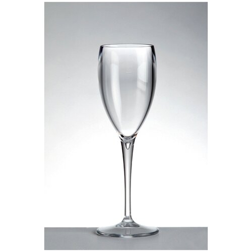 Многоразовый, пластиковый бокал для шампанского прозрачный