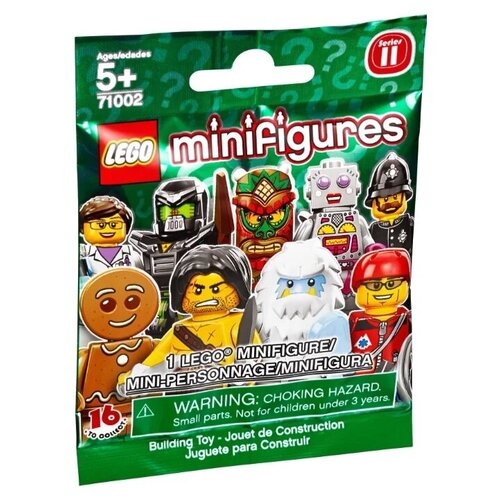 конструктор lego collectable minifigures 71026 dc super heroes series 9 дет Конструктор LEGO Collectable Minifigures 71002 Серия 11