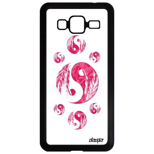 фото Модный чехол на смартфон // samsung galaxy j3 2016 // "инь и ян" экилибр гармония, utaupia, белый