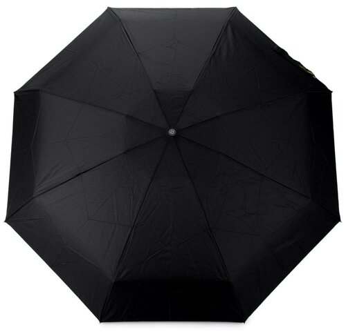Зонт Dolphin, механика, 3 сложения, купол 94 см, 8 спиц, черный