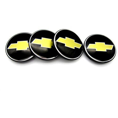 Колпачки заглушки на литые диски КиК Шевроле 4 шт 1275₽