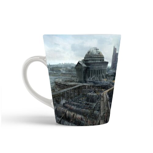 фото Кружка-латте coolpodarok scenes 5 постройки город