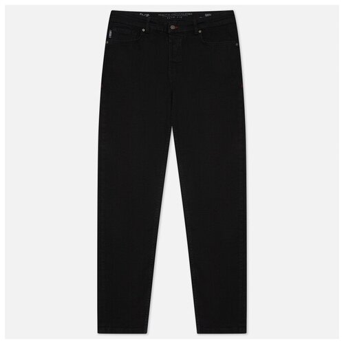 Джинсы Peaceful Hooligan, прилегающий силуэт, средняя посадка, размер 36l, черный
