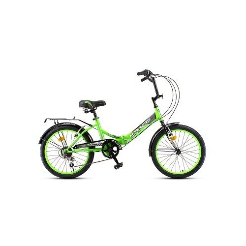 велосипед детский maxxpro maxxpro n16 2 16 зеленый mp16 2 Велосипед 2-х колесный 20д. MaxxPro Compact 20S (зеленый/черный) Y20S-2