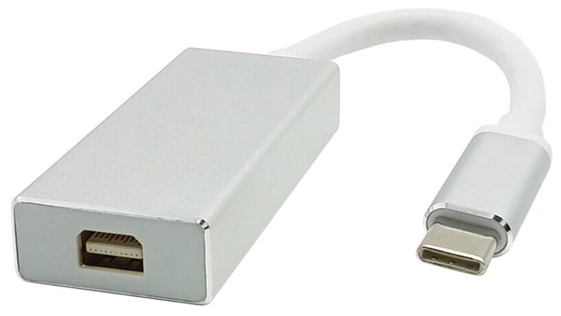 Кабель-переходник Type-C USB3.1 (M) - Mini DisplayPort (F) из алюминиевого сплава