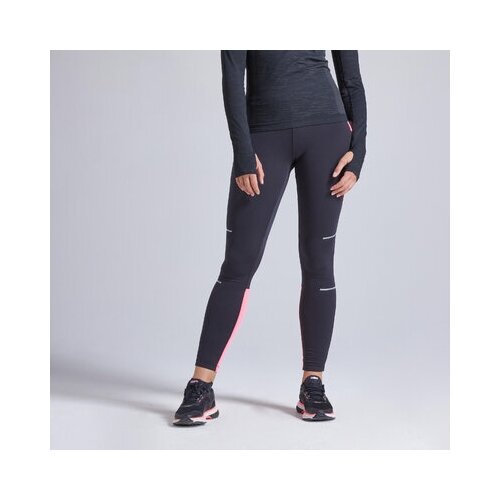 фото Тайтсы для бега утепленные женские kiprun warm черные m / w30 l31 / ru46 kiprun x декатлон decathlon