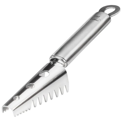 FACKELMANN Нож для чистки рыбы рыбочистка Nirosta, 20 см, нож для удаления чешуи, стальной нож