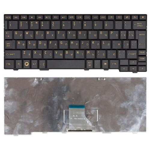 Клавиатура для ноутбука Toshiba AC100 черная 930₽