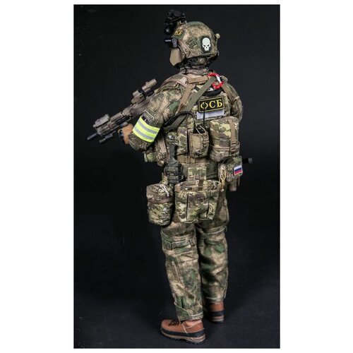 Коллекционная фигурка в масштабе 1/6 - Спецназ ФСБ 