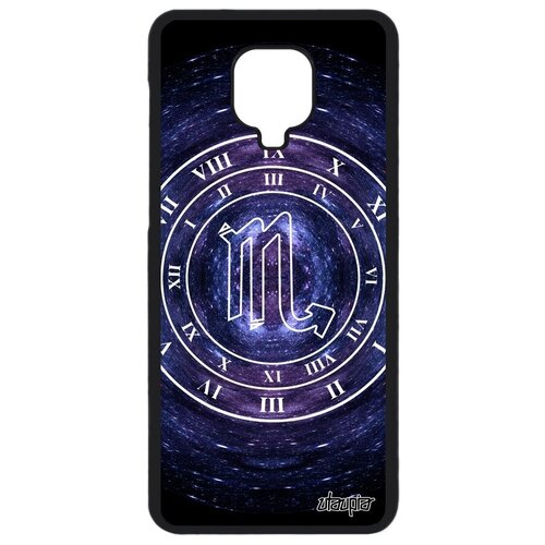 фото Противоударный чехол для мобильного // xiaomi redmi note 9s // "зодиак скорпион" планета zodiac, utaupia, синий