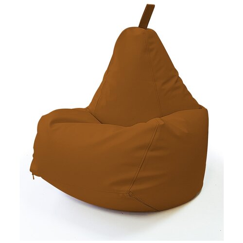 Кресло-мешок Винни-пуф груша-xxxl экокожа коричневый