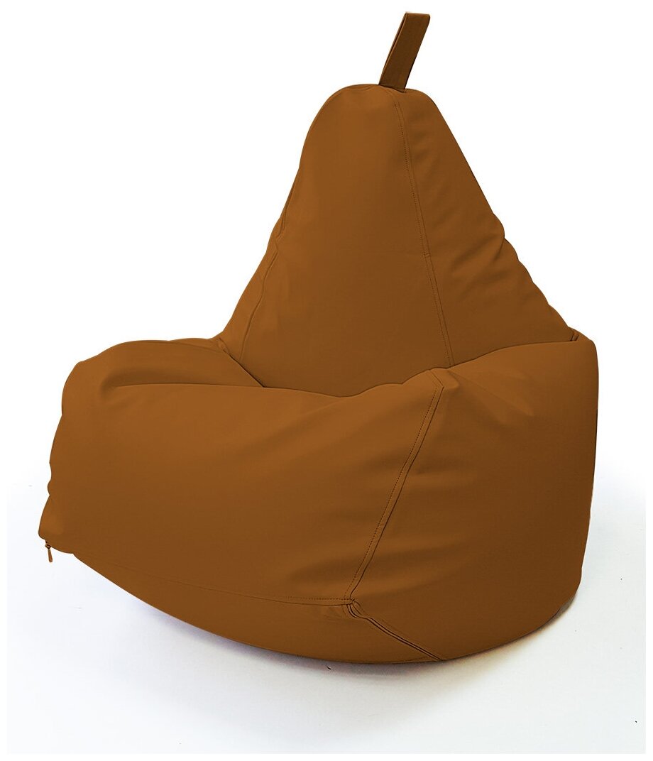 Кресло-мешок Винни-пуф груша-xxxl экокожа коричневый