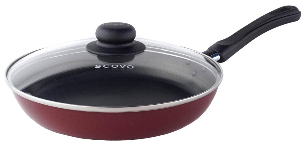 Сковорода Scovo Expert СЭ-026, с антипригарным покрытием, 20 см
