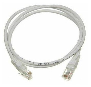 Патч-корд RJ-45 (m)-RJ-45 (m), cat5E, 2м Noname - фото №6