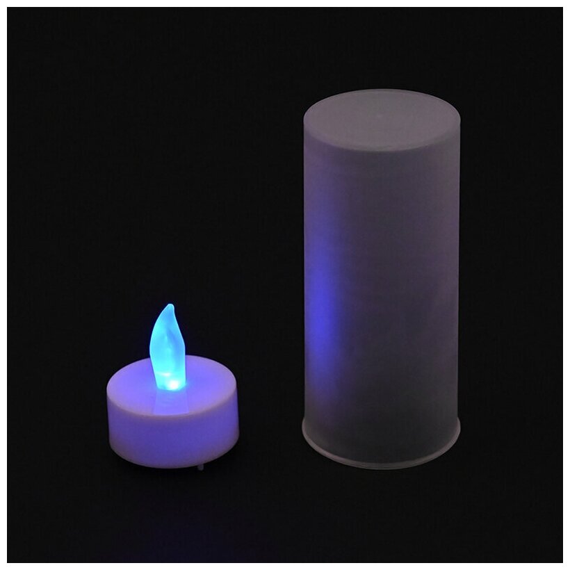 Свеча светодиодная в стаканчике LED Candle - фотография № 8