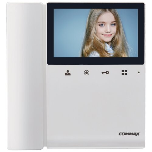 Монитор для домофона/видеодомофона COMMAX CDV-43K белый видеодомофон commax cdv 43k