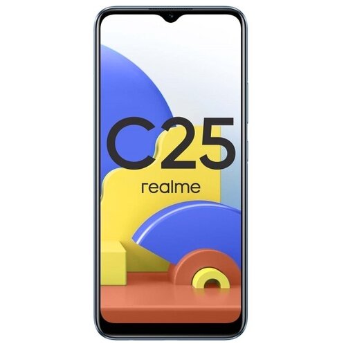 фото Смартфон realme c25 4/64gb water blue (rmx3191)