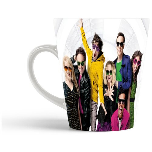 фото Кружка-латте coolpodarok теория большого взрыва в очках