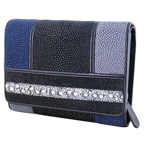 фото Оригинальный женский кошелек exotic leather из натуральной кожи ската
