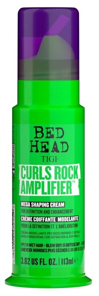 TIGI / Дефинирующий крем для вьющихся волос BED HEAD CURLS ROCK AMPLIFIER, 113 МЛ