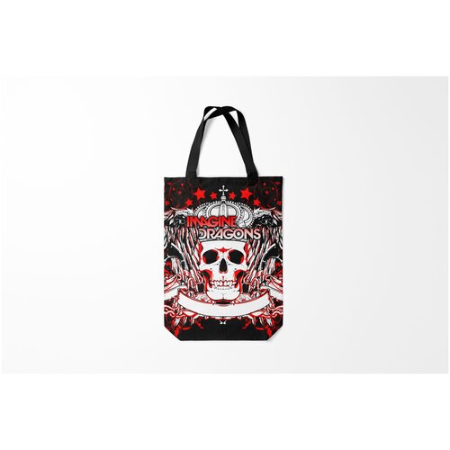 фото Сумка-шоппер / 31х42 см / рок / imagine dragons burnettie