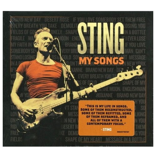 Universal Sting. My Songs (2 CD) мужская футболка message of love 2xl черный