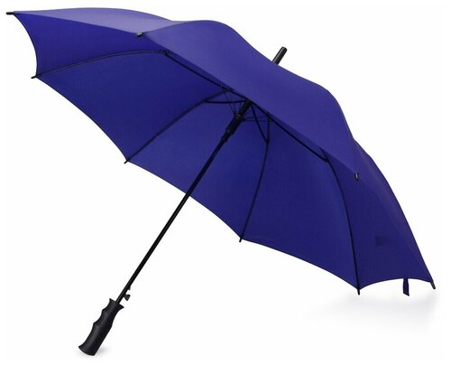 Зонт-трость Oasis, полуавтомат, 2 сложения, купол 105 см, 8 спиц, система «антиветер», синий
