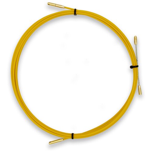 Мини-УЗК протяжка для кабеля(кондуктор)(В бухте), D=4,5 мм, L=5 метров мини узк протяжка для кабеля кондуктор в бухте d 3 5 мм l 5 метров