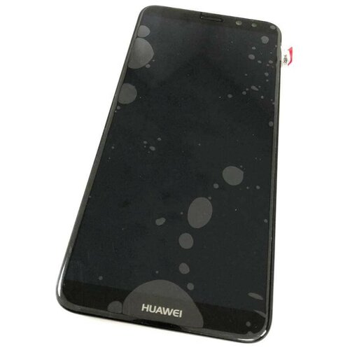 Дисплей в сборе с рамкой и аккумулятором для Huawei Nova 2i (Original) Черный