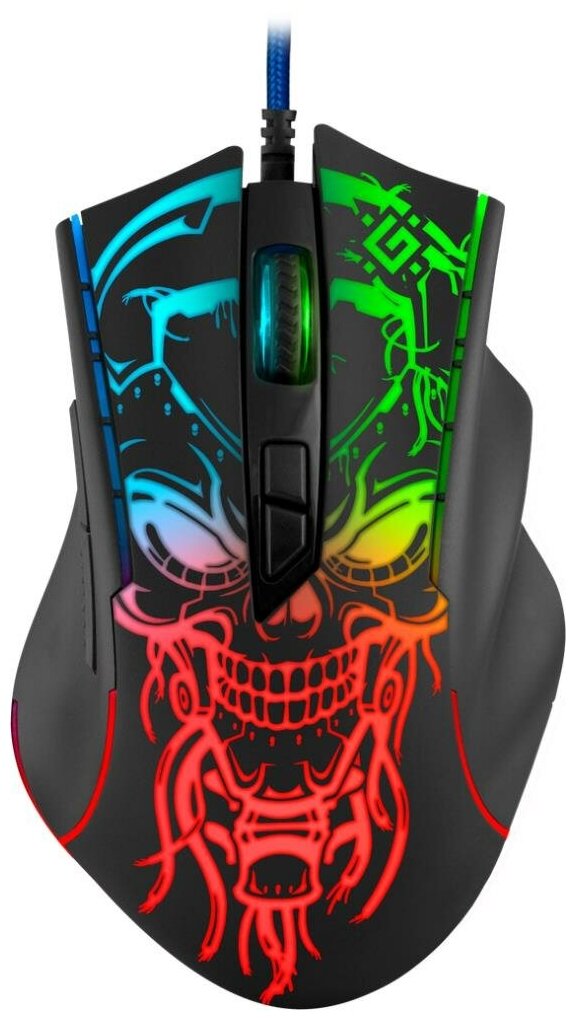 Мышь проводная Defender GM-928 чёрный USB